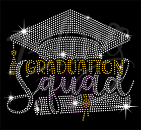 Graduation Squad Rhinestone