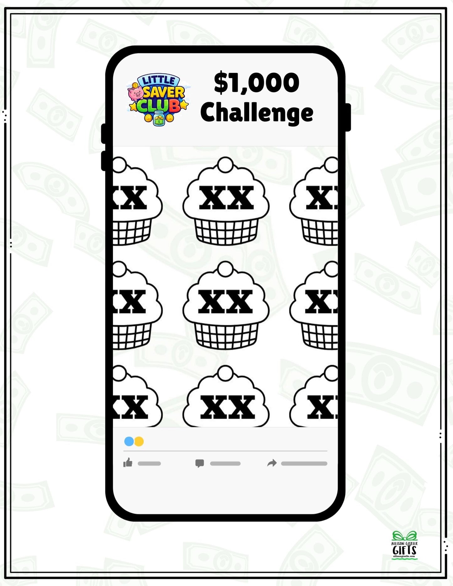 $1,000 Little Saver Club Tracker