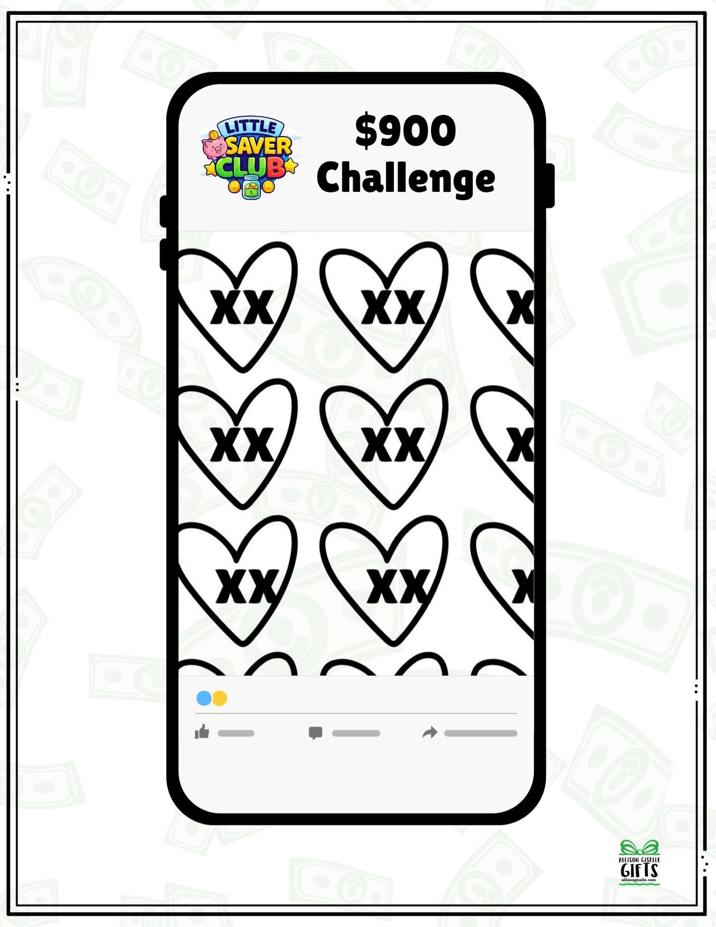 $900 Little Saver Club Tracker