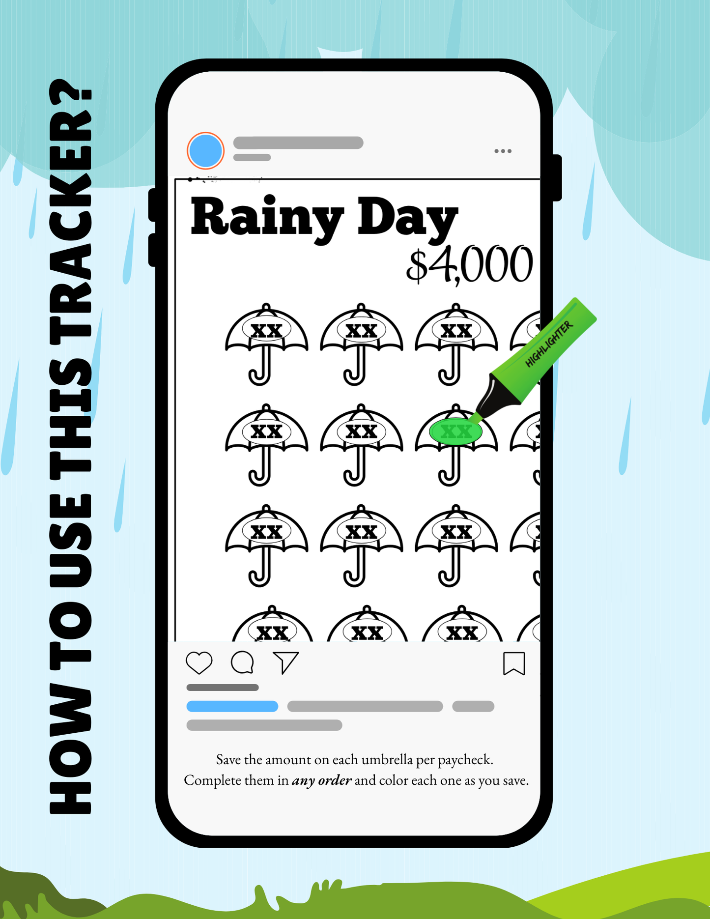 Rainy Day $4K Challenge
