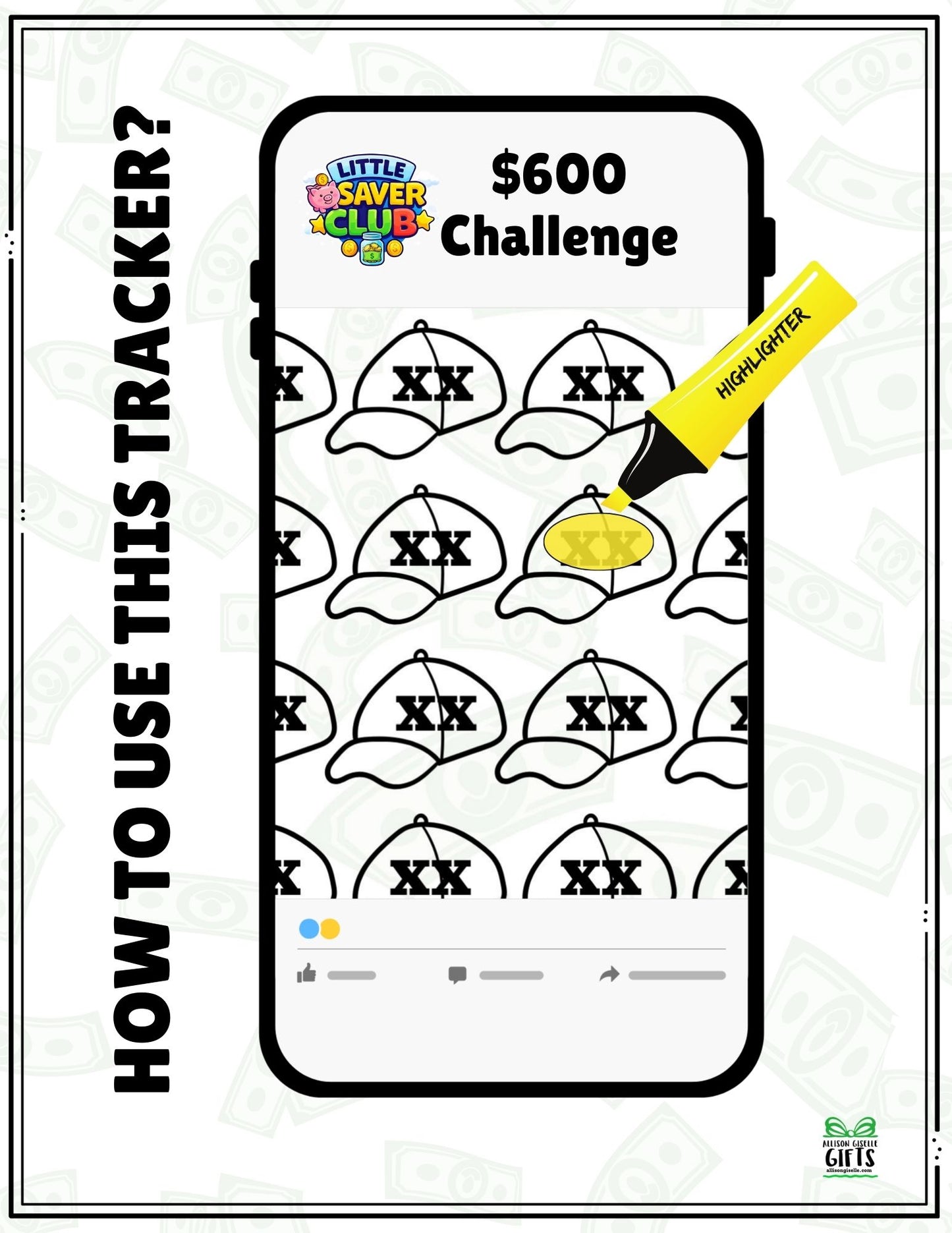 $600 Little Saver Club Tracker