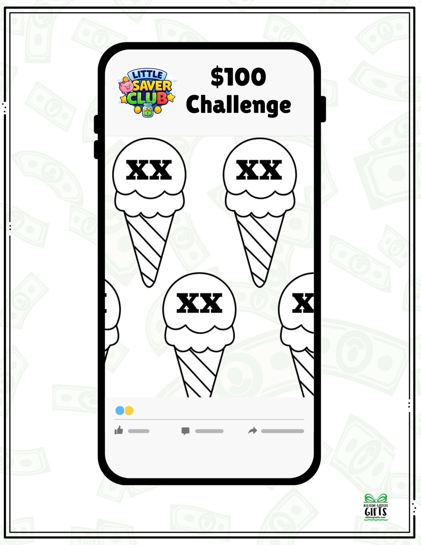 $100 Little Saver Club Tracker