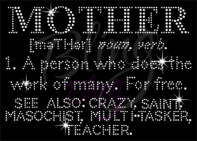 MOTHER Rhinestones